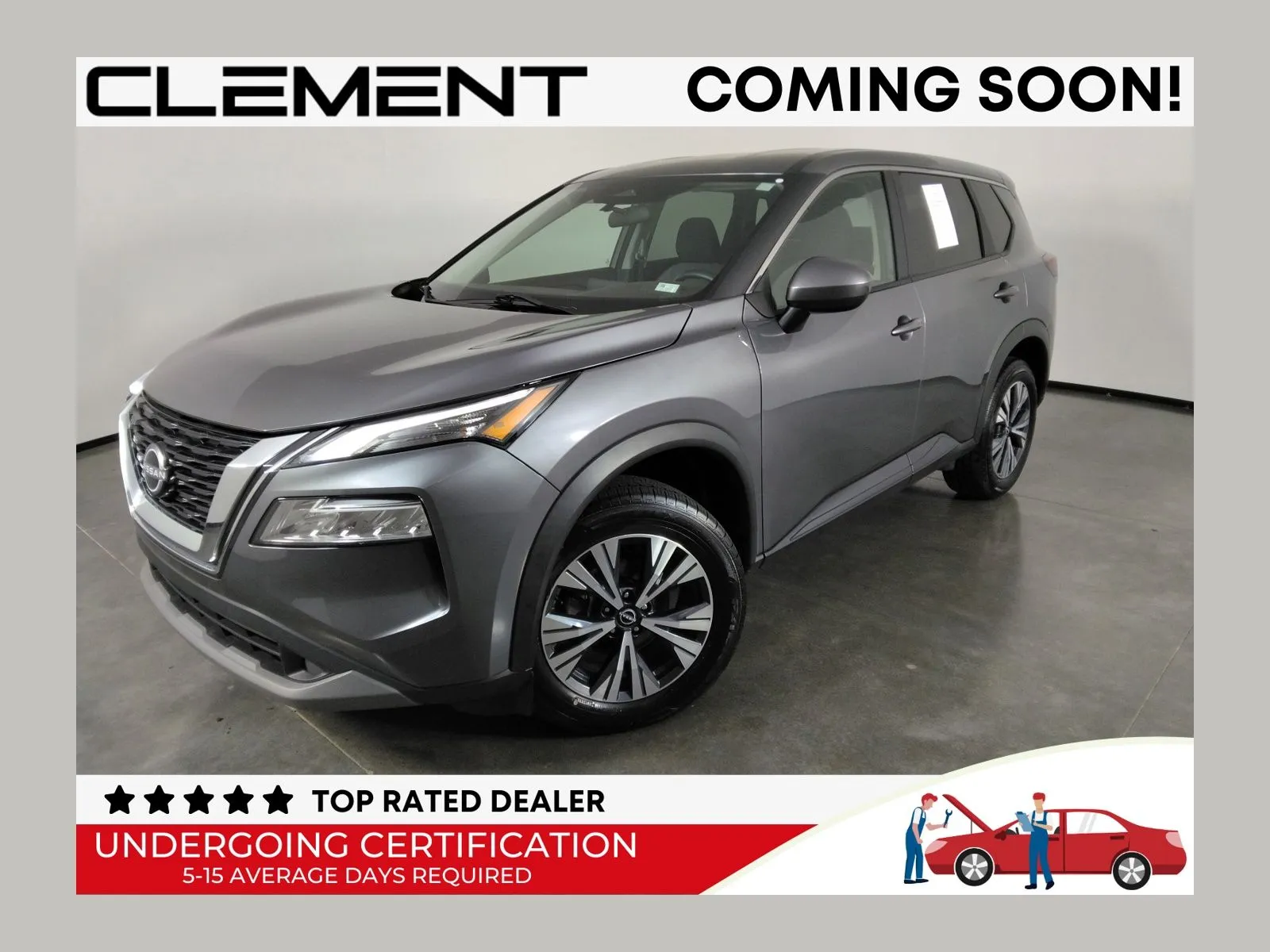 Gray 2023 Nissan Rogue SV for sale in Florissant, MO