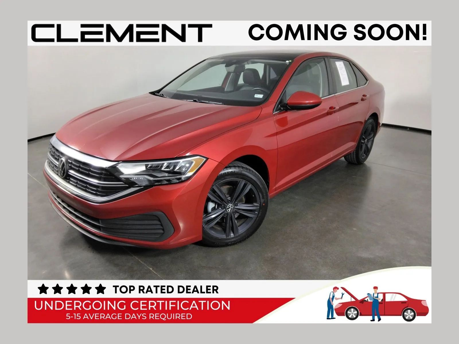 Red 2023 Volkswagen Jetta 1.5T SE for sale in Florissant, MO