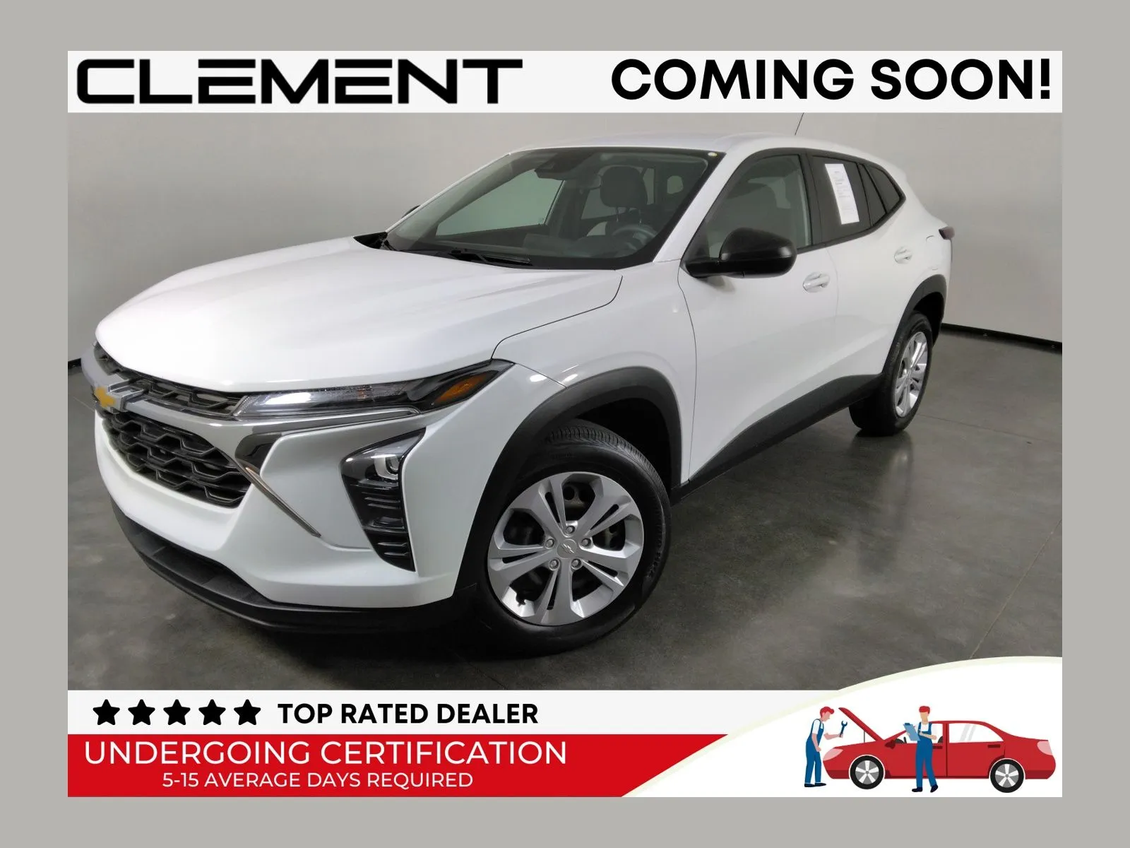 White 2024 Chevrolet Trax LS for sale in Florissant, MO