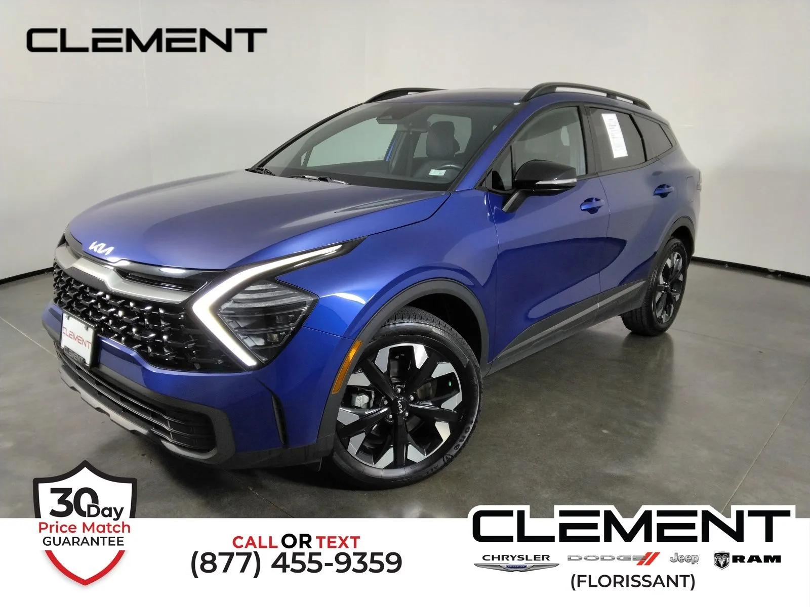 Blue 2024 Kia Sportage X-Line for sale in Florissant, MO