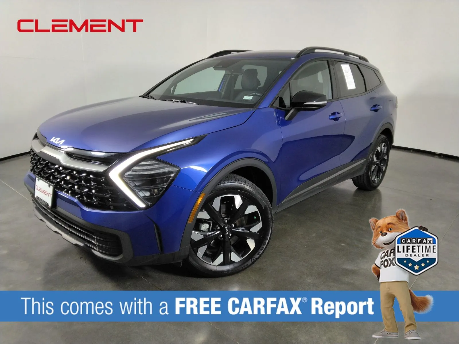 Blue 2024 Kia Sportage X-Line for sale in Florissant, MO