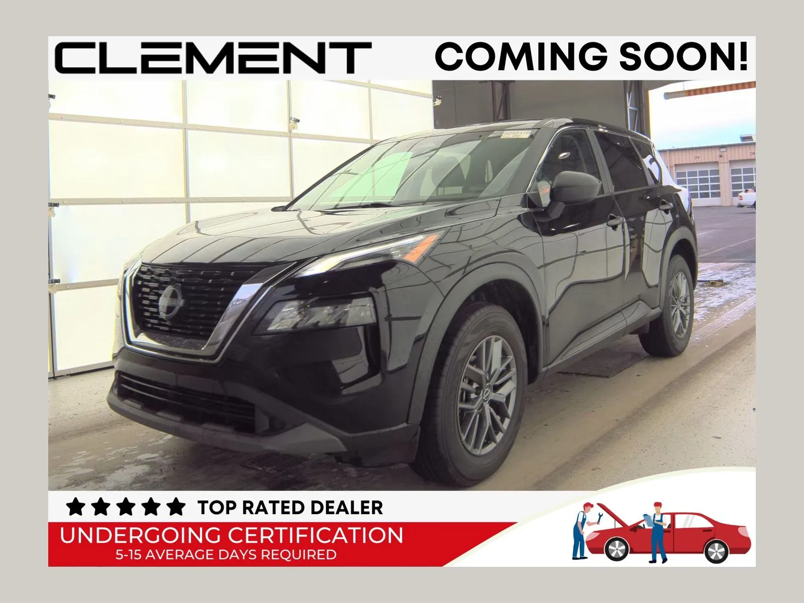 Black 2023 Nissan Rogue S for sale in Florissant, MO