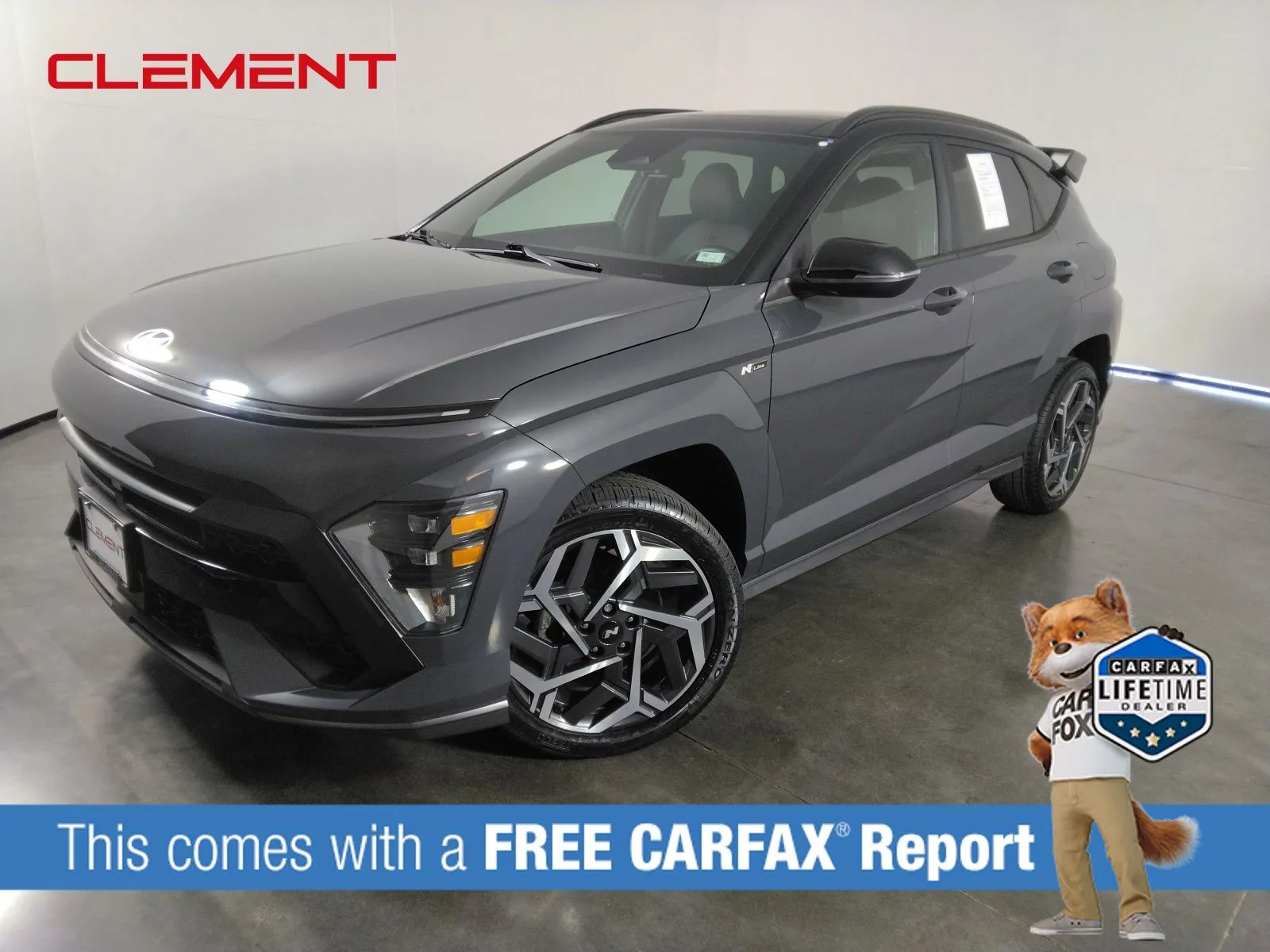 Gray 2024 Hyundai Kona N Line for sale in Florissant, MO