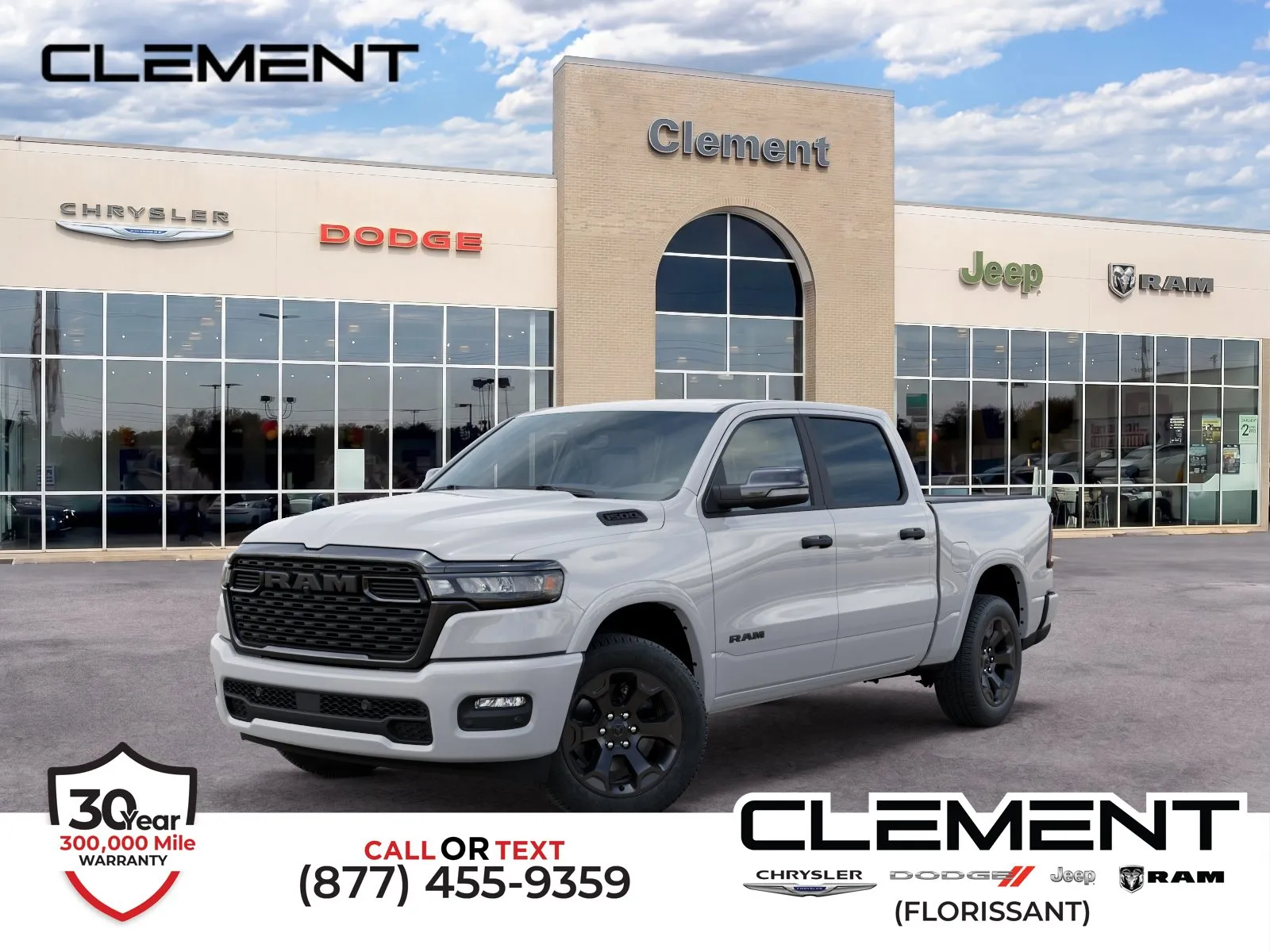 White 2026 Ram 1500 Big Horn/Lone Star for sale in Florissant, MO