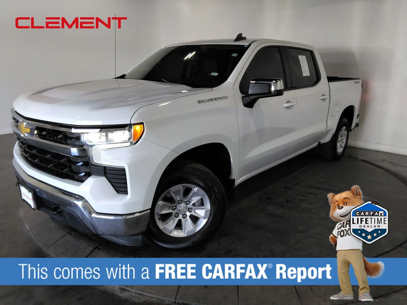 White 2023 Chevrolet Silverado 1500 LT for sale in Florissant, MO