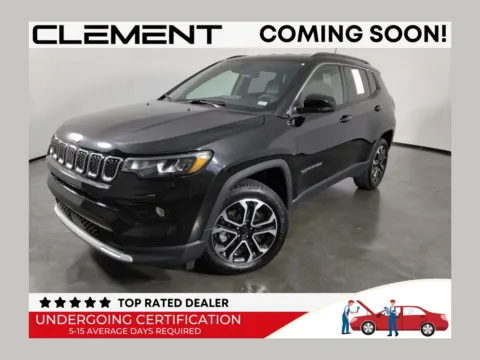 Black 2023 Jeep Compass Limited for sale in Florissant, MO