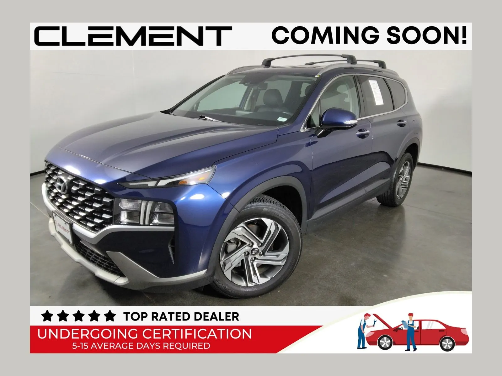 Blue 2023 Hyundai Santa Fe SEL for sale in Florissant, MO