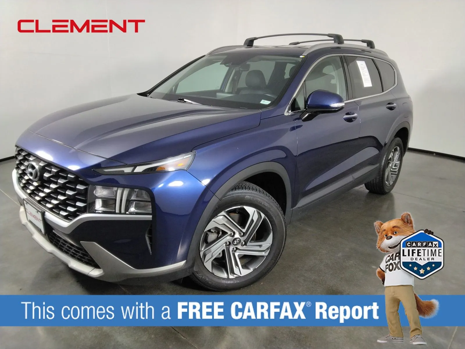 Blue 2023 Hyundai Santa Fe SEL for sale in Florissant, MO