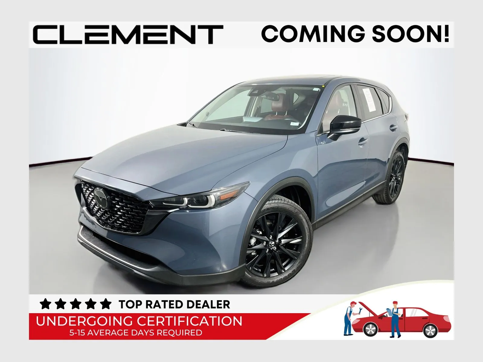 Gray 2024 Mazda CX-5 2.5 S Carbon Edition for sale in Florissant, MO