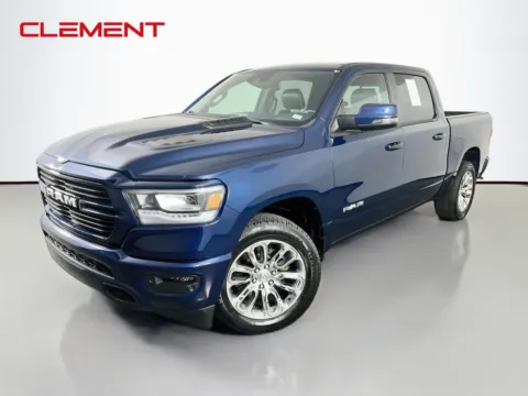 Blue 2023 Ram 1500 Laramie for sale in Florissant, MO