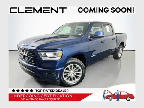 Blue 2023 Ram 1500 Laramie for sale in Florissant, MO