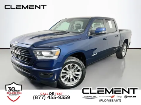 Blue 2023 Ram 1500 Laramie for sale in Florissant, MO