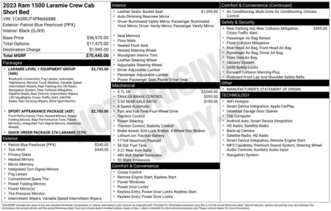 Photos of 2023 Ram 1500 Laramie for sale in Florissant, MO at Clement Chrysler Dodge Jeep Ram Florissant