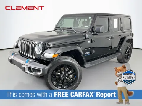 Black 2023 Jeep Wrangler Sahara 4xe for sale in Florissant, MO