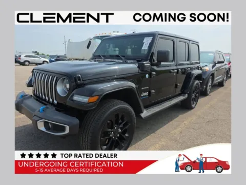 Black 2023 Jeep Wrangler Sahara 4xe for sale in Florissant, MO