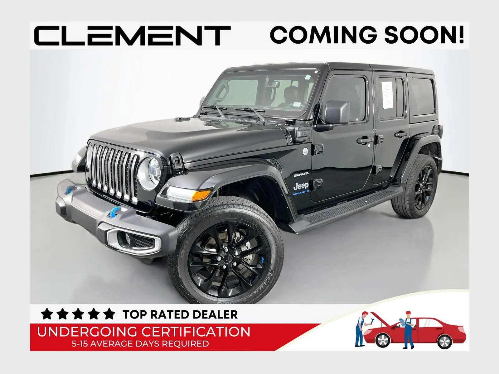 Black 2023 Jeep Wrangler Sahara 4xe for sale in Florissant, MO