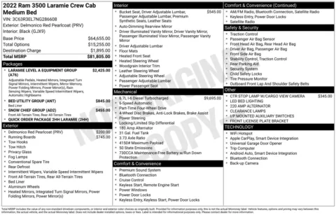 Photos of 2022 Ram 3500 Laramie for sale in Florissant, MO at Clement Chrysler Dodge Jeep Ram Florissant