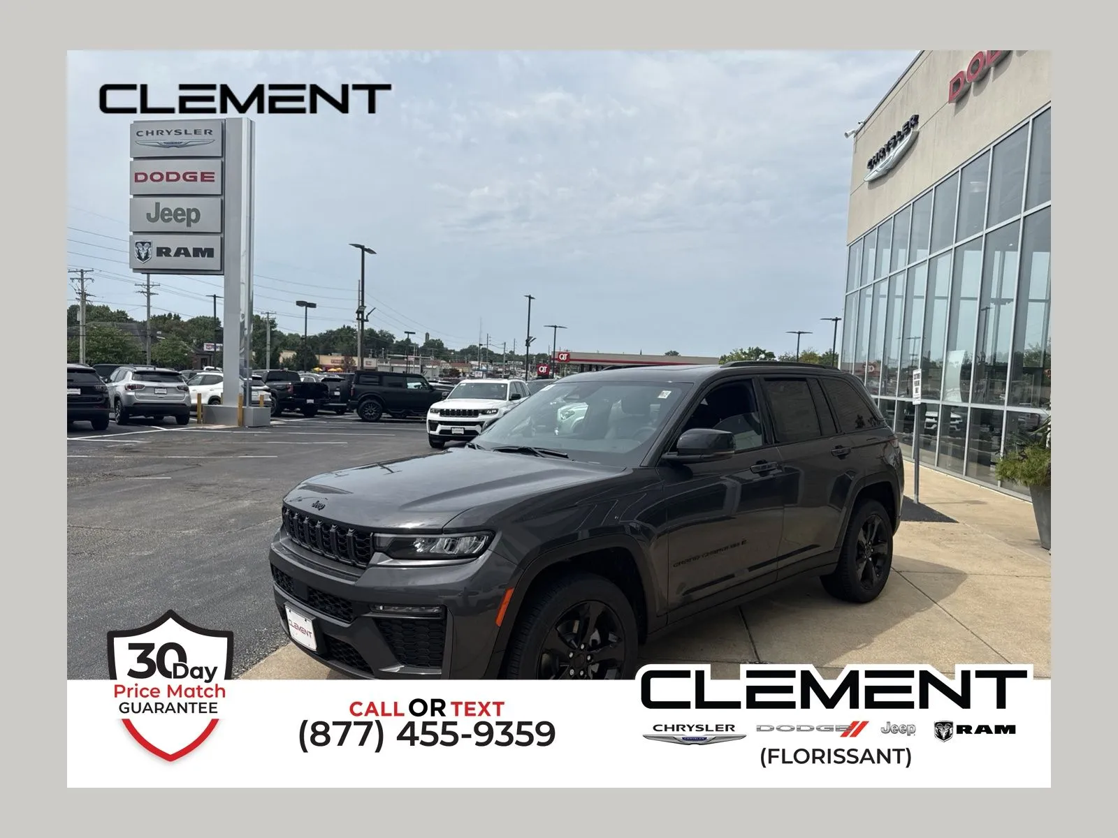 Gray 2026 Jeep Grand Cherokee Limited for sale in Florissant, MO