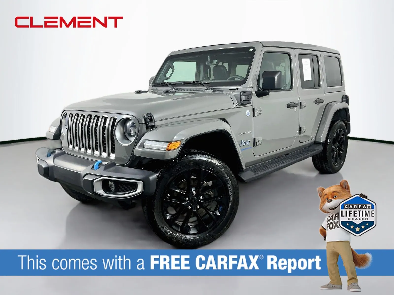 Gray 2023 Jeep Wrangler Sahara 4xe for sale in Florissant, MO