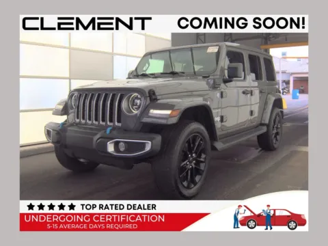 Gray 2023 Jeep Wrangler Sahara 4xe for sale in Florissant, MO
