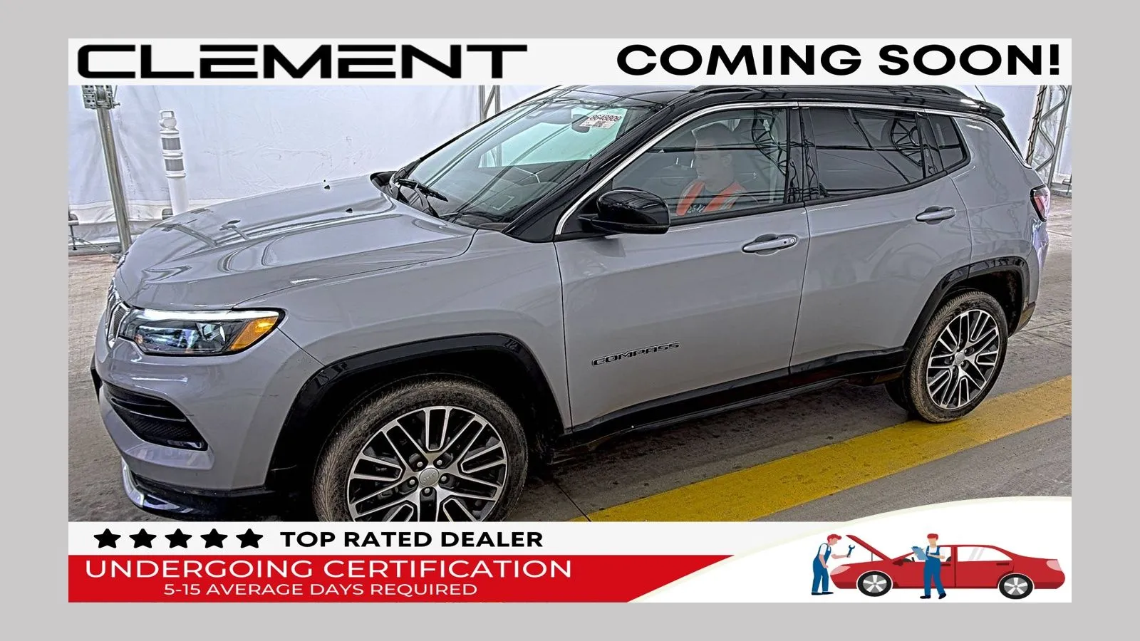 Silver 2022 Jeep Compass Limited for sale in Florissant, MO