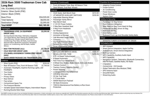 Photos of 2026 Ram 3500 Tradesman for sale in Florissant, MO at Clement Chrysler Dodge Jeep Ram Florissant