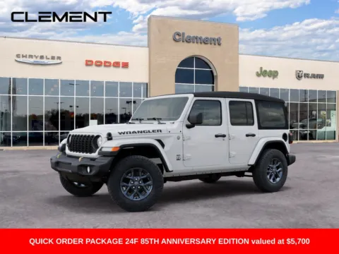 Another view of 2026 Jeep Wrangler 85th Anniversary Edition for sale in Florissant, MO at Clement Chrysler Dodge Jeep Ram Florissant