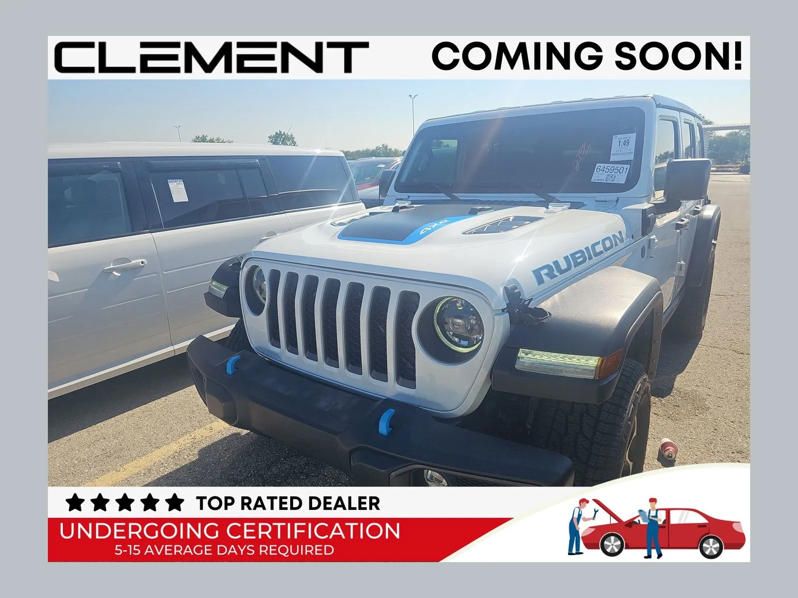 White 2023 Jeep Wrangler Rubicon 4xe for sale in Florissant, MO