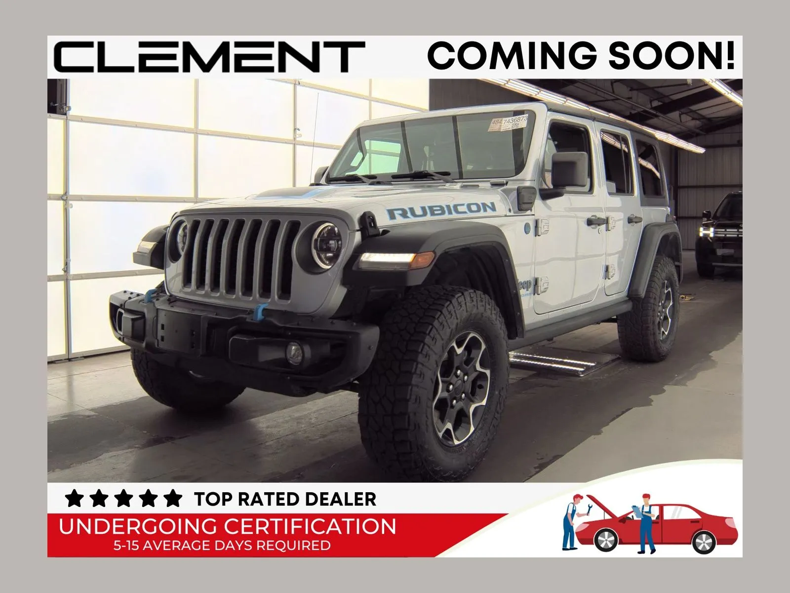 Silver 2023 Jeep Wrangler Rubicon 4xe for sale in Florissant, MO
