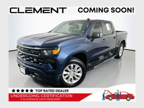 Blue 2023 Chevrolet Silverado 1500 Custom for sale in Florissant, MO