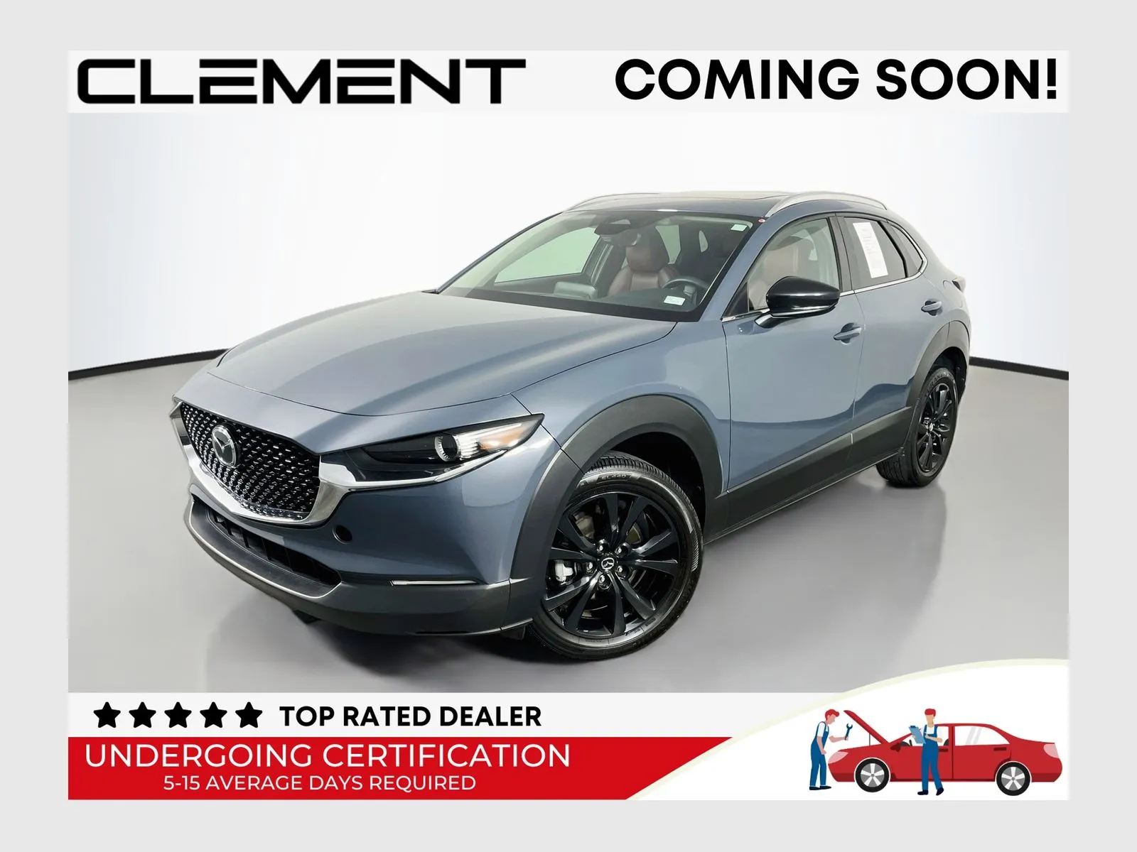 Gray 2025 Mazda CX-30 2.5 S Carbon Edition for sale in Florissant, MO