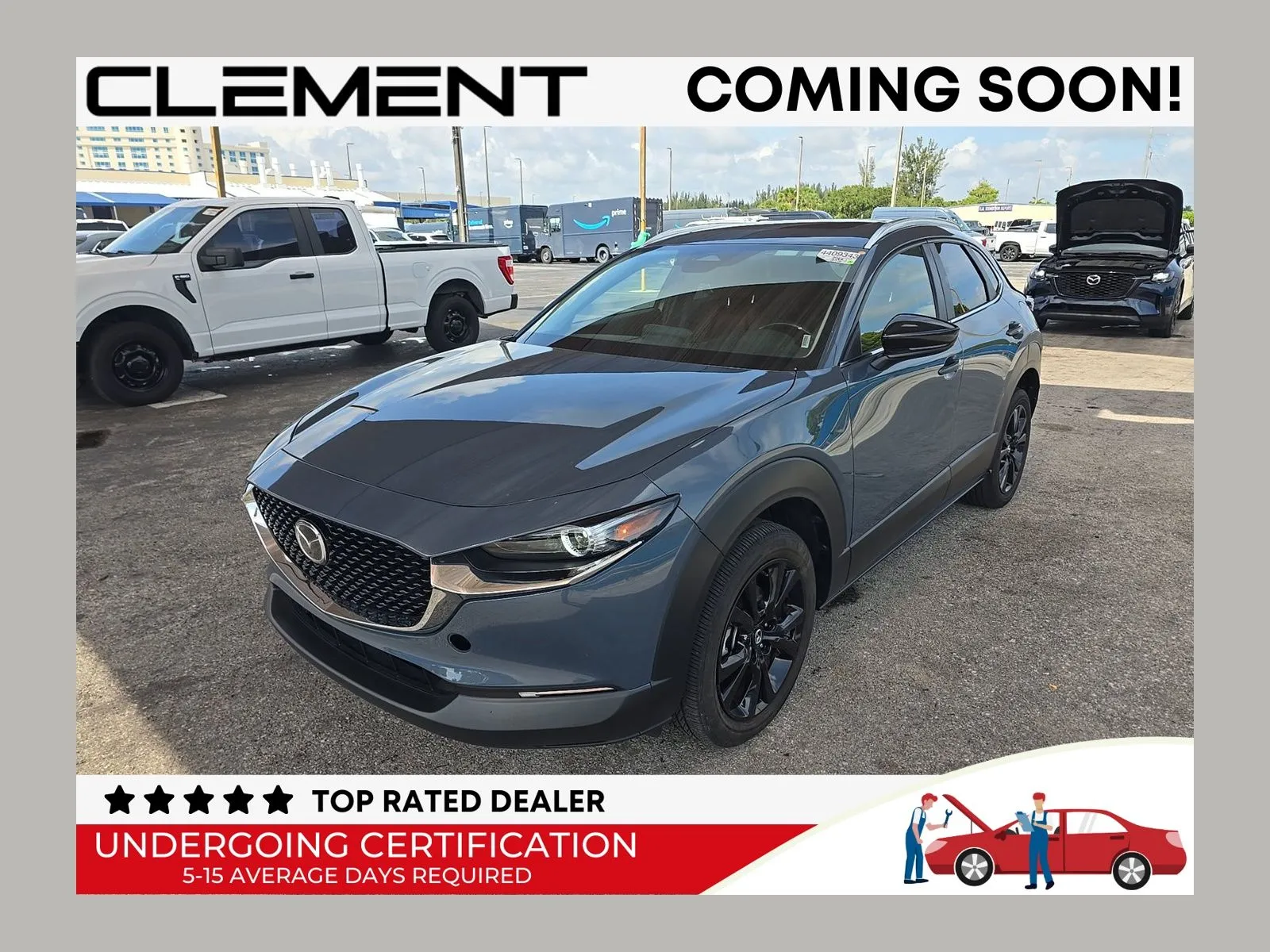 Gray 2025 Mazda CX-30 2.5 S Carbon Edition for sale in Florissant, MO