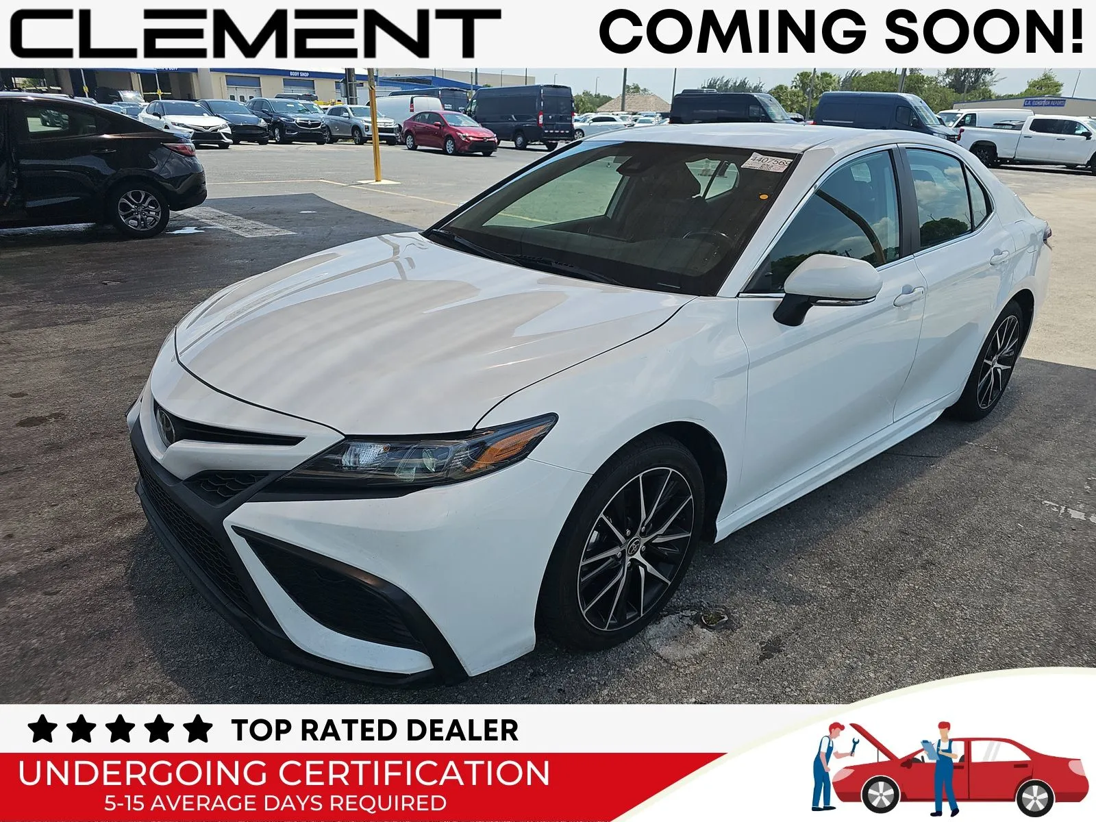 White 2023 Toyota Camry SE for sale in Florissant, MO