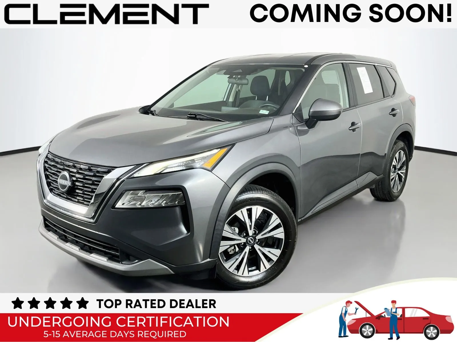 Gray 2023 Nissan Rogue SV for sale in Florissant, MO