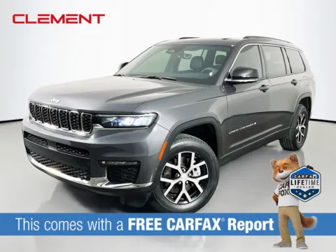 Gray 2024 Jeep Grand Cherokee L Limited for sale in Florissant, MO
