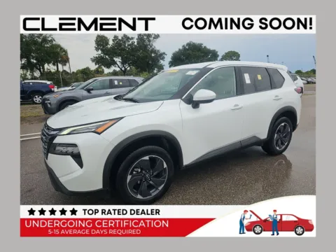 White 2025 Nissan Rogue SV for sale in Florissant, MO