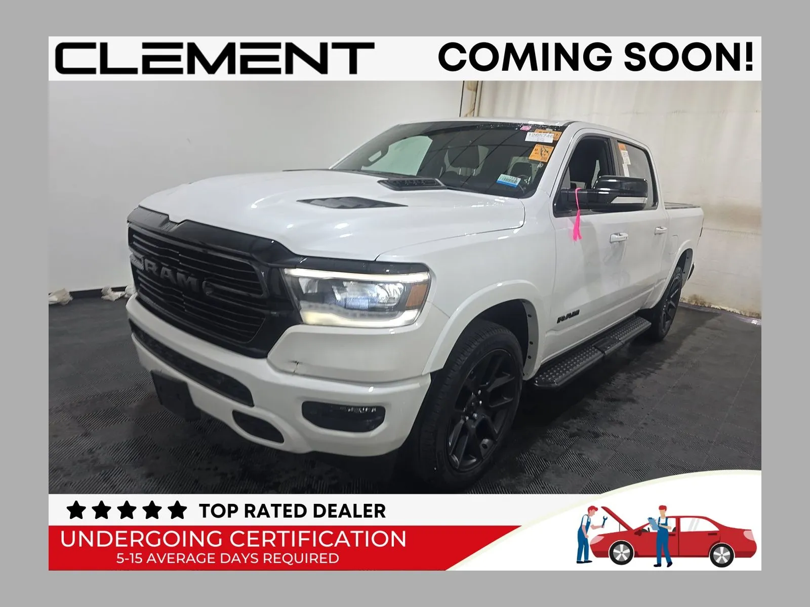 White 2022 Ram 1500 Laramie for sale in Florissant, MO