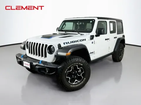 White 2023 Jeep Wrangler Rubicon 4xe for sale in Florissant, MO