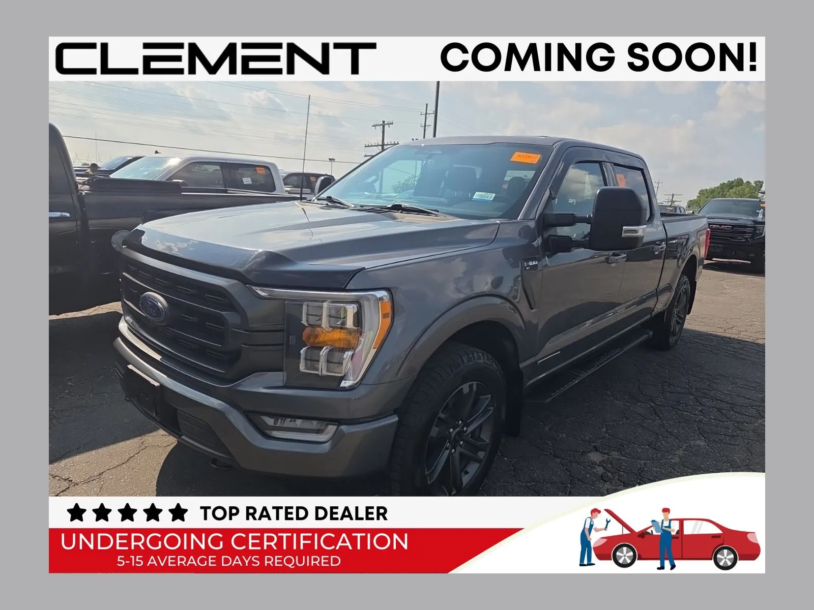 Gray 2023 Ford F-150 XLT for sale in Florissant, MO