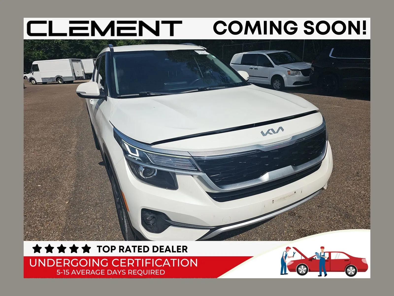 White 2022 Kia Seltos S for sale in Florissant, MO