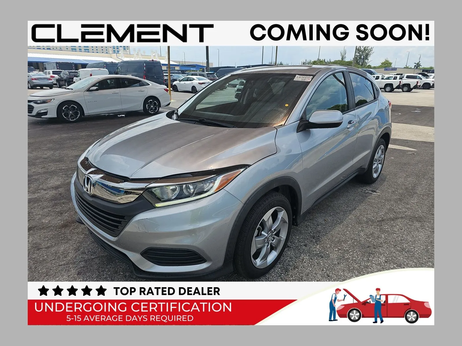 Silver 2021 Honda HR-V LX for sale in Florissant, MO