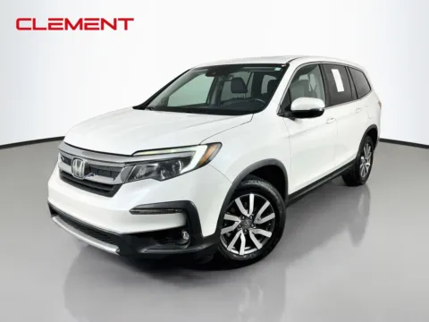 White 2021 Honda Pilot EX-L for sale in Florissant, MO