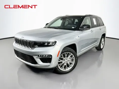 Silver 2022 Jeep Grand Cherokee Summit 4xe for sale in Florissant, MO