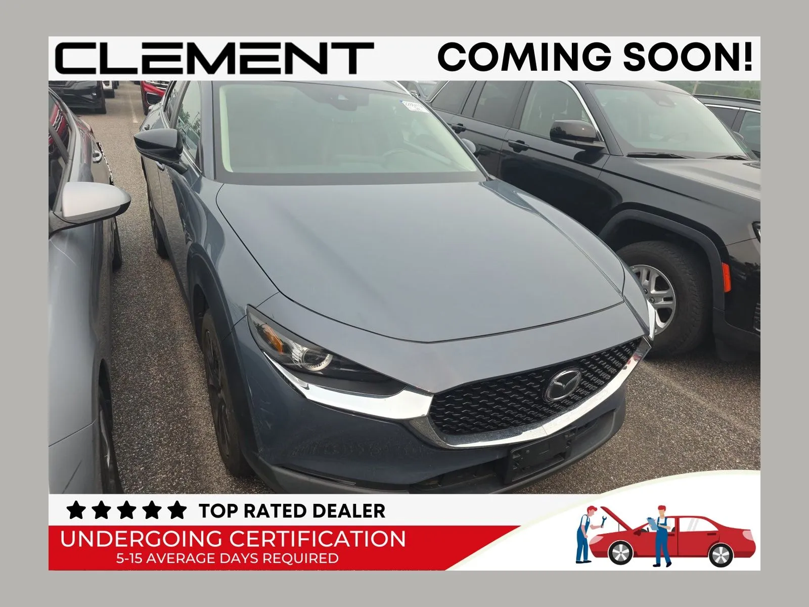 Gray 2022 Mazda CX-30 2.5 S Carbon Edition for sale in Florissant, MO