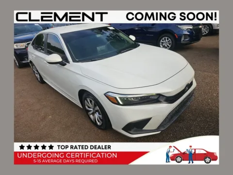 White 2023 Honda Civic LX for sale in Florissant, MO