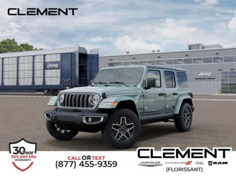 Blue 2026 Jeep Wrangler Sahara for sale in Florissant, MO