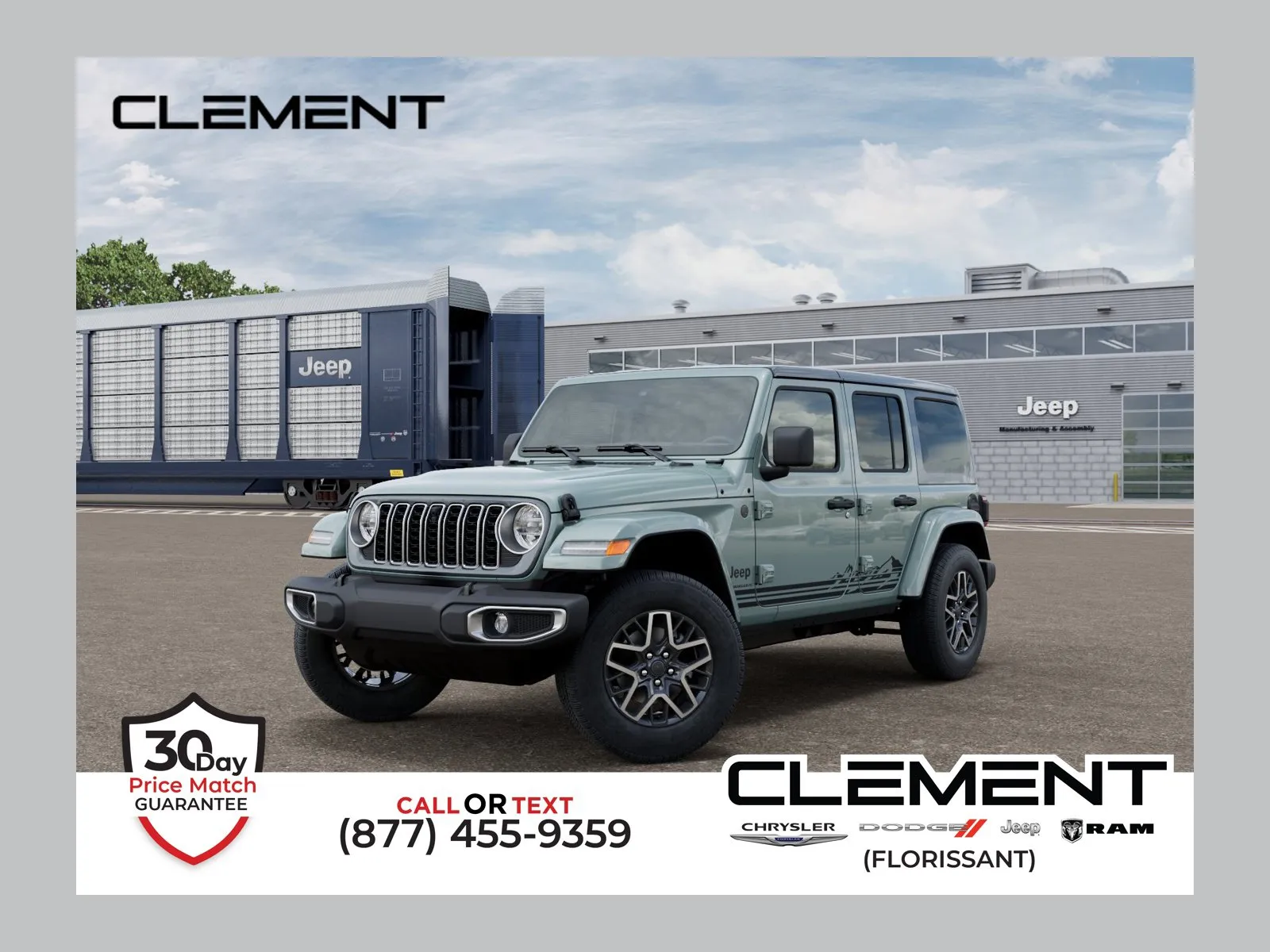 Blue 2026 Jeep Wrangler Sahara for sale in Florissant, MO
