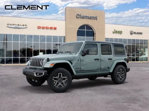 Photos of 2026 Jeep Wrangler Sahara for sale in Florissant, MO at Clement Chrysler Dodge Jeep Ram Florissant