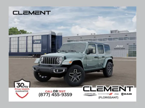 Blue 2026 Jeep Wrangler Sahara for sale in Florissant, MO