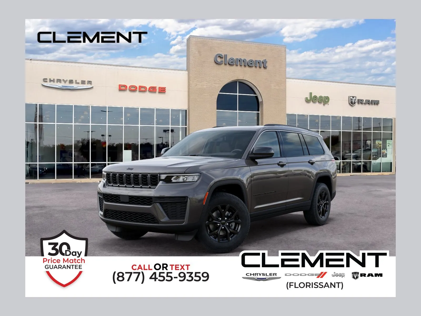 Gray 2026 Jeep Grand Cherokee L Altitude for sale in Florissant, MO